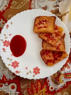 मलाई टोस्ट (malai toast recipe in Hindi) रेसिपी मुख्य फोटो