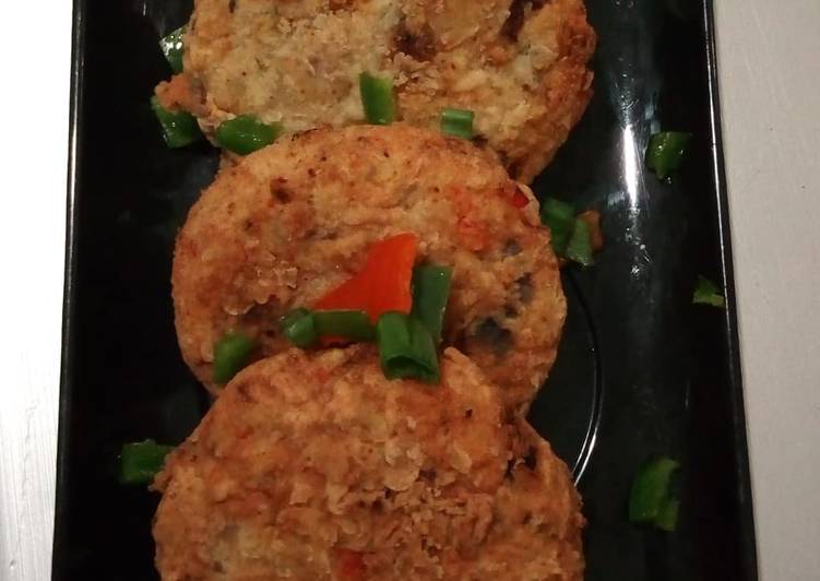 Simple Way to Make Quick Sweet potato beef cutlet
