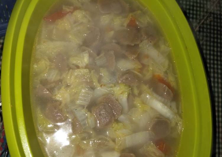 Bahan Sawi Putih Kuah Bakso | Bahan Membuat Sawi Putih Kuah Bakso Yang Bikin Ngiler