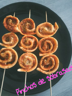 Una foto de Pinchos de sobrasada