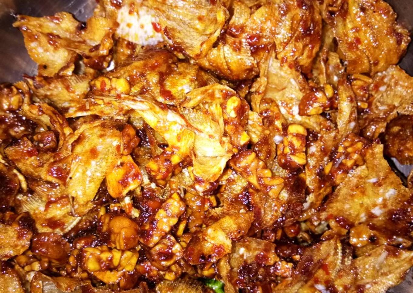 Tempe dan gerang asin crispy #MasakanRumahan