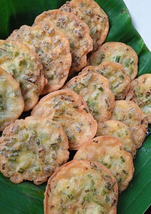 Foto resep Bakwan kucai pontianak / heci / weci / bala-bala