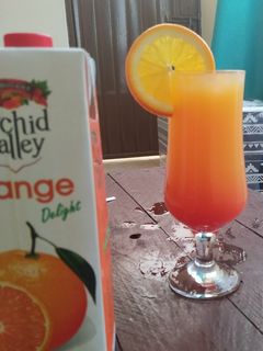 A picture of Orange Sunset Mocktail.