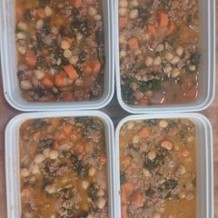 A picture of Spinach and Chickpea Soup.