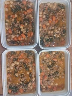 A picture of Spinach and Chickpea Soup.