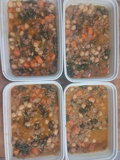 A picture of Spinach and Chickpea Soup.