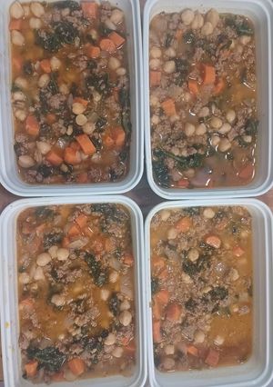A picture of Spinach and Chickpea Soup.