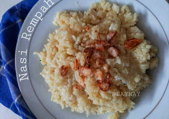 Nasi Rempah (Dari sisa bumbu ungkep bebek)