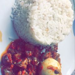 A picture of Ofada rice.