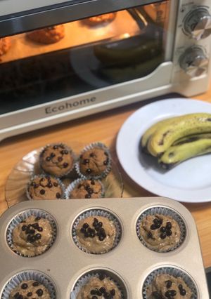 Foto resep Kue Pisang (ala muffin) Gluten Free