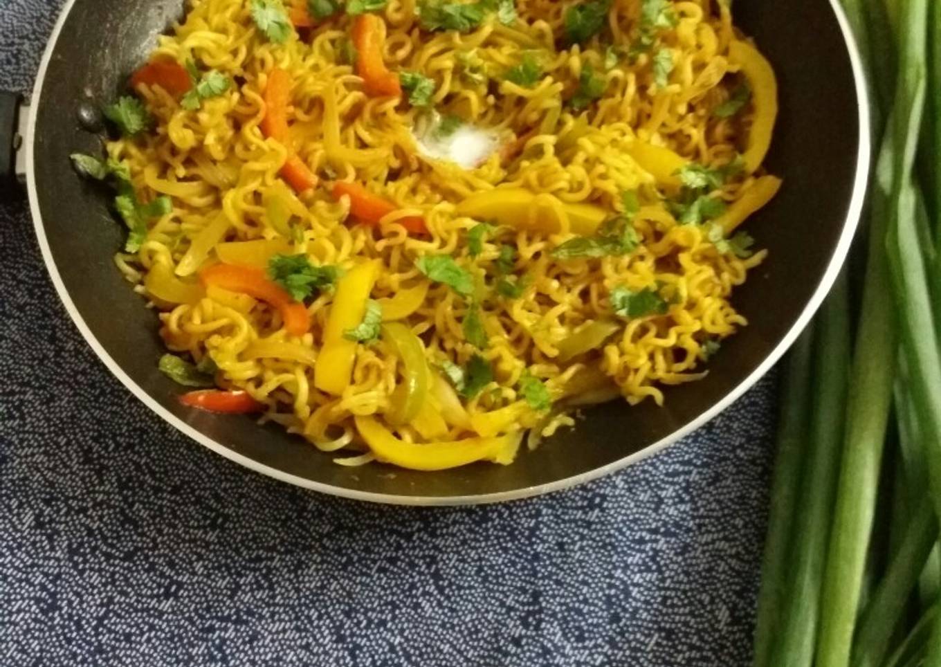 Simple Vegetables maggi masala