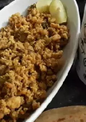 A picture of Chicken qeema.