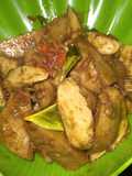 Oseng baso dan otak2 mercon simple