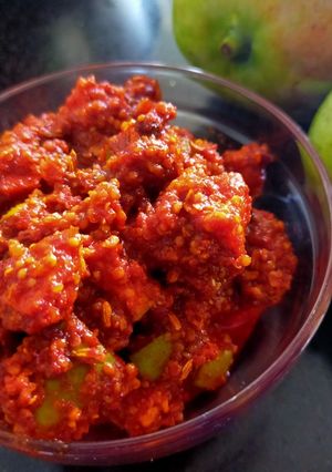 A picture of Spicy Mango Pickle.
