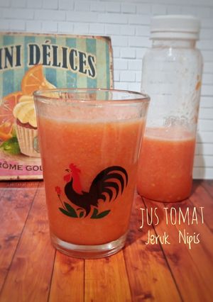 Foto resep Jus Tomat Jeruk Nipis