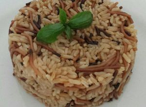 Una foto de Arroz de fideos