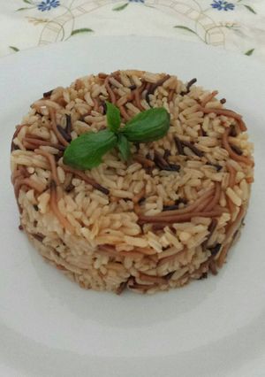 Una foto de Arroz de fideos