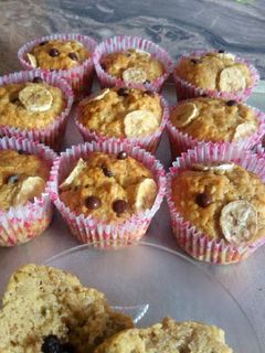 Foto resep Banana muffin super moist no mixser