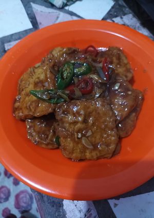 Foto resep Tempe saos lada hitam
