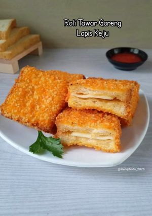 Foto resep Roti Tawar Goreng Lapis Keju