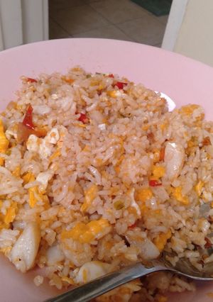 Foto resep Nasi goreng seafood ala ala :D