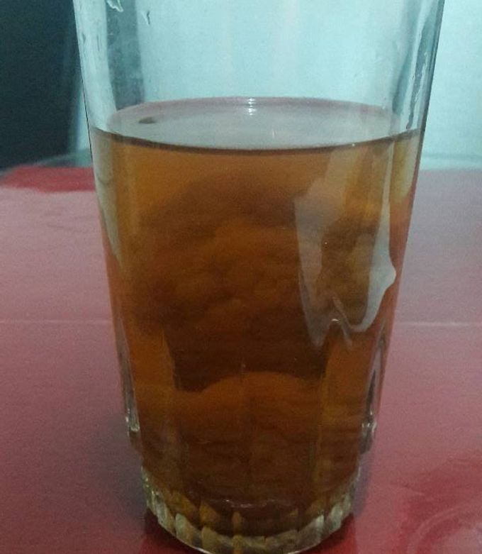 Una foto de Jugo de huesillo