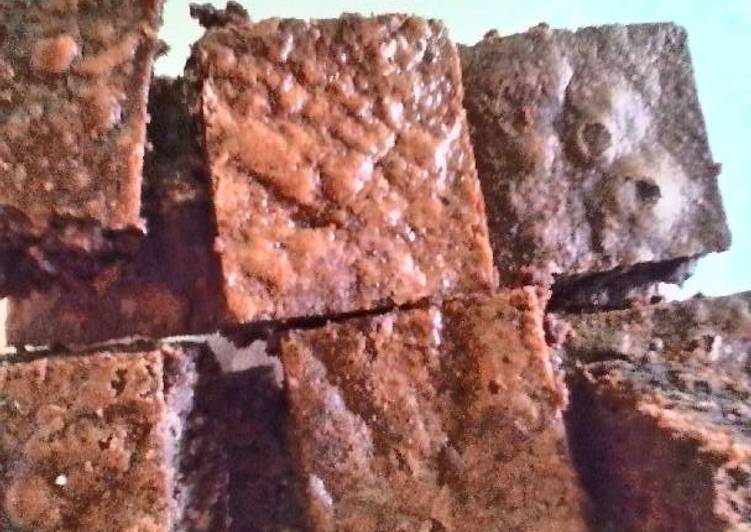Perfect Brownies Tanpa DCC (Fudgy dan Ada Shiny Crust)