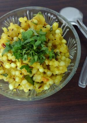 સાબુદાણા ની ખીચડી (Sabudana Khichdi Recipe In Gujarati) રેસીપી મુખ્ય ફોટો