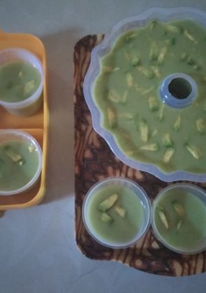 Foto resep Puding Alvokad Mentega
