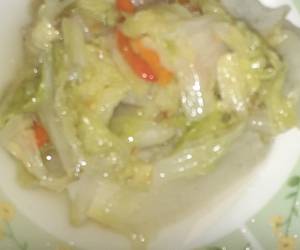 Mudahnya Memasak Tumis sawi putih cepat dan mudah Nikmat Lezat