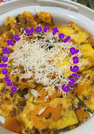 Foto resep Omelette wortel daging mpasi 10m+