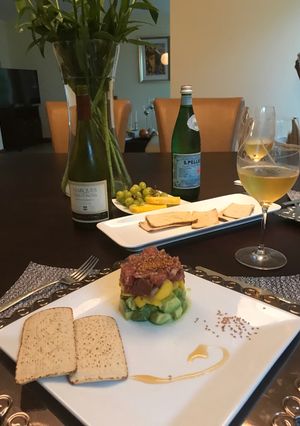 Una foto de Tartar de Atún