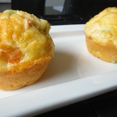 Cheesy Vegetable Muffins A picture of Cheesy Vegetable Muffins.