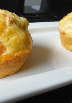 A picture of Cheesy Vegetable Muffins.