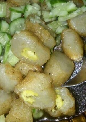 Foto resep Mpek mpek telor super pedas