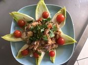 Une photo de entrée avec endives