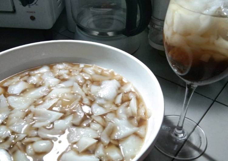 resep mengolah Es Kembang Tahu yang enak