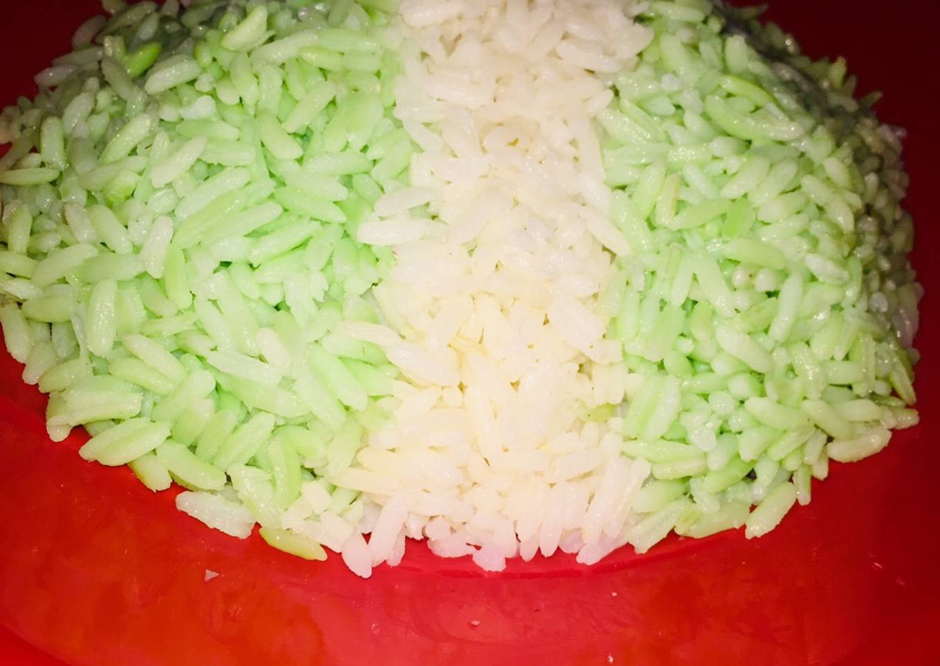 Green, white, green rice ð³ð¬