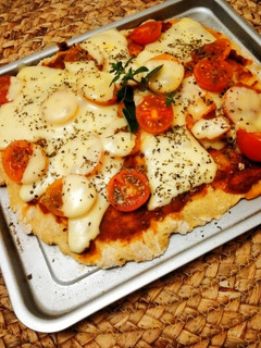 Una foto de Mini pizza italianas