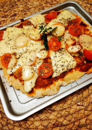 Una foto de Mini pizza italianas