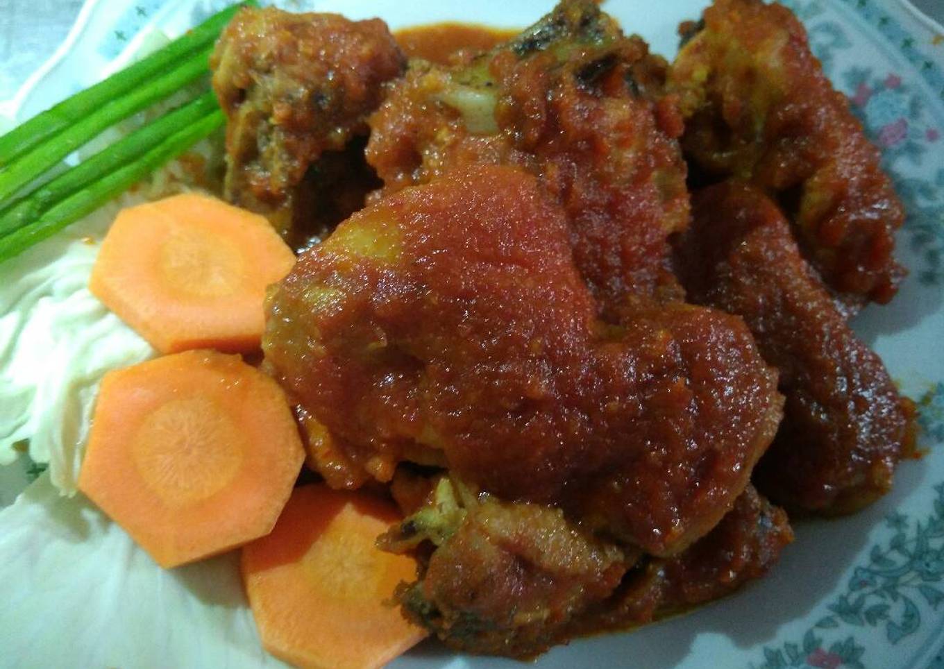 Ayam Balado (Pedas Manis)