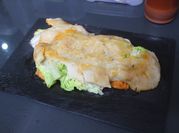 Una foto de bocadillo para grill