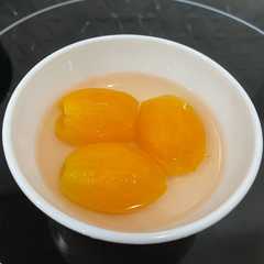 Plam Mango in Syrup-レシピのメイン写真
