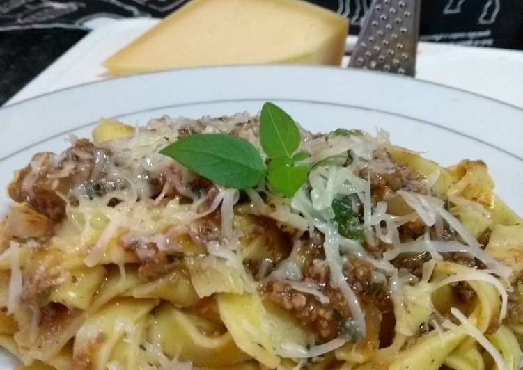 Macarrão caseiro do Jamie Oliver