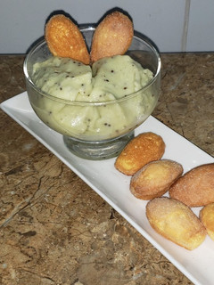 Una foto de Helado de kiwi