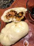 Baozi (bollito chino) relleno cerdo agridulce