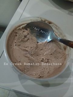 Foto resep • Es Cream Rumahan Sederhana