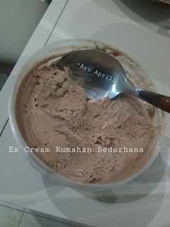 Foto resep • Es Cream Rumahan Sederhana