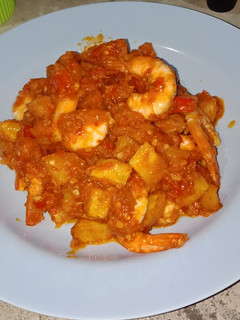 Foto resep Udang sambel kentang