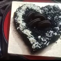 Oreo biscuit cake A picture of Oreo biscuit cake.